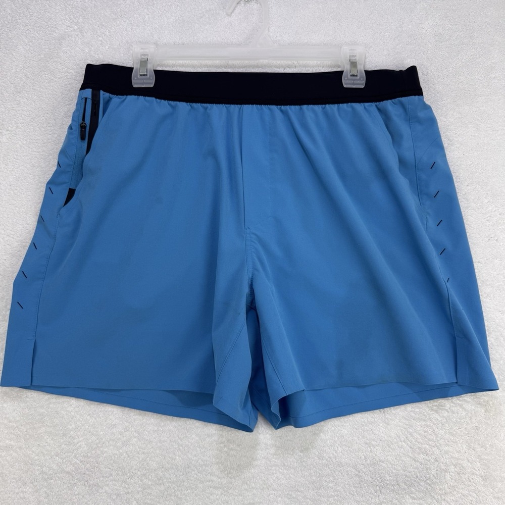 Ten Thousand Shorts Mens XL Blue Interval Short 7 Inch Inseam Athletic Gym